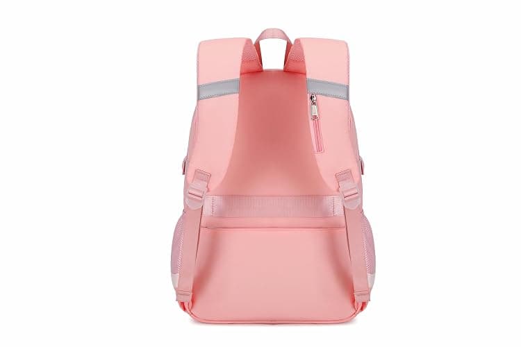 qodbopack School Backpack For Student Women College Middle High Teen Girls Bookbag Waterproof Laptop Bag Pink thumbnail 6