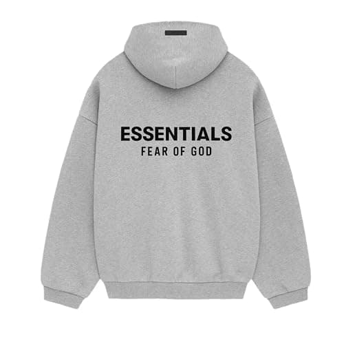 ESSENTIALS Pullover Hoodie Cotton Blend Adult Men Oversized, baggy fit. thumbnail 2