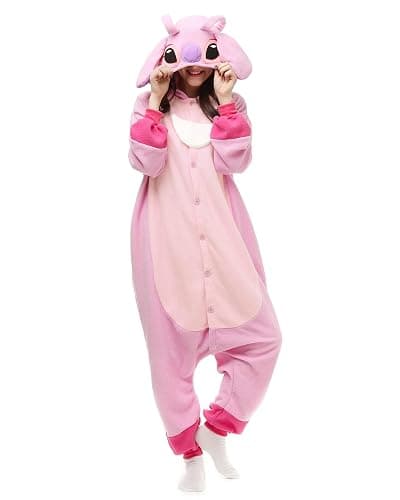 Wishliker Adult Onesie Animal Pajamas Halloween Cosplay Costumes Party Wear Blue thumbnail 2
