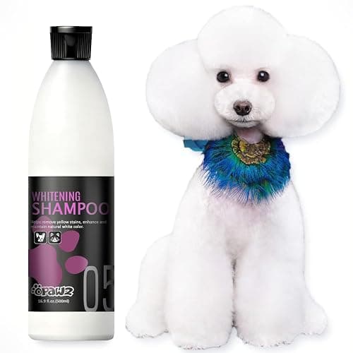 OPAWZ 05 Whitening Purple Shampoo for Dog and Cat, Safely Remove Yellow Stains, with No Bleach, Peroxide and Sulfate, Professional Groomers Recommended Product, 16.9 oz - Image 1