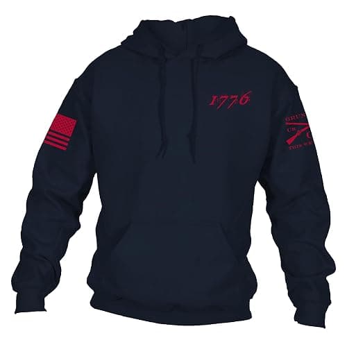 Grunt Style 1776 Flag Hoodie thumbnail 4