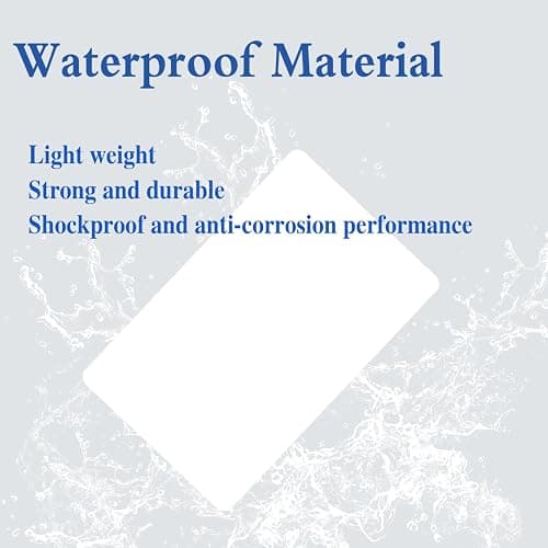 20 Pcs Blank PVC Cards CR80 30 Mil Graphic Quality White Plastic Cards Premium Blank PVC ID Cards for Photo ID Badge Printers（Credit Card Size） thumbnail 7