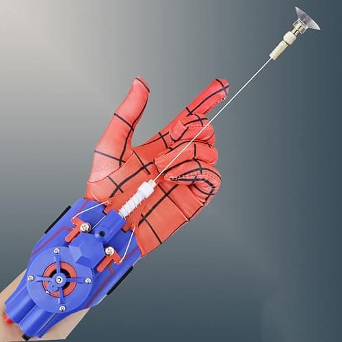 QHJIU Spider Web Shooter, Real Web Slinger that Actually Shoots for Kids, Cool Toy Things for Superhero Fans - Image 1