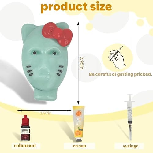 Aqzaxora Pimple Popping Toy, Squishy Fidget Toys Pimple Popping Fidget Toy with Filler Tools Weird Alien Pimple Popping Novelty Stress Relief & Reusable & Self-Filling for Adults & Teens thumbnail 2