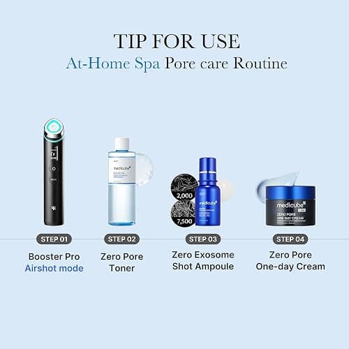 medicube Zero Pore Toner I Exfoliating & Hydrating Blue Bottle Water Toner with AHA, BHA, PHA, Niacinamide, and Panthenol | Korean Skin Care for Pores, Texture, and Moisture Care (8.45 fl. oz.) thumbnail 6