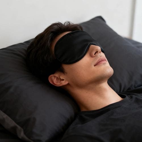 4 PCS Silk Sleep Eye Masks, Soft Satin Sleeping Mask with Adjustable Strap Elastic Blindfold for Sleeping Blocking out Lights Eye Sleep Mask Eyes Covers for Women Men Kids Girl Eyeshade Travel and Nap thumbnail 6