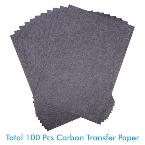 Selizo 100 Sheets Black Carbon Transfer Tracing Paper for Wood, Paper, Canvas and Other Art Surfaces (9 x 13 Inches) thumbnail 2