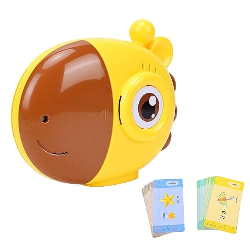 Julihai Talking Flash Cards Reader for Russian Learning, 60 Cards 9 Themes, with Eye Protection Screen and One Touch Read Repeat Volume Adjustment (Russian Card Camera) thumbnail 5
