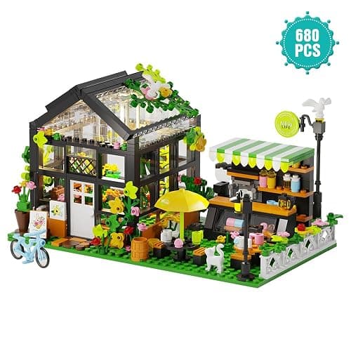 Flower House Building Set with LED thumbnail 4