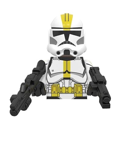 327th Clone Troopers 11pcs Phase 2 Troopers Army Building figs Set Battle Pack with Accessories Yellow thumbnail 2