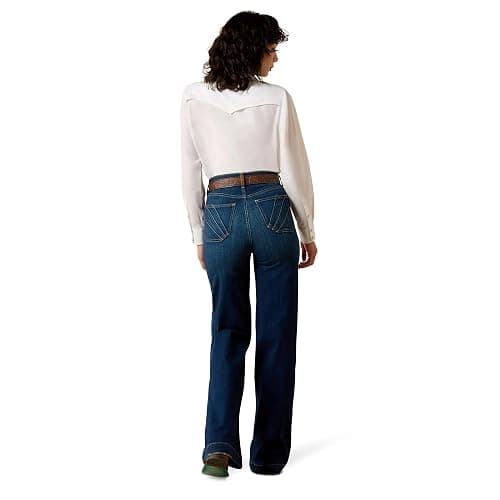ARIAT Women's Mid Rise Fiona Boot Cut Jeans thumbnail 2