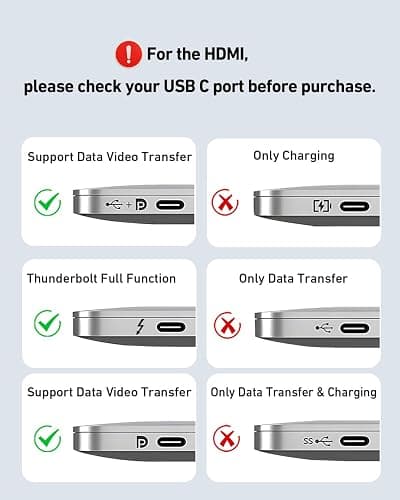 BENFEI Laptop Stand with USB C 7in1 Docking Station,HDMI 4K@60Hz,1*SD 1*Micro SD,100W Power Delivery,10Gbps 1*USB C 3.2 and 2*USB A 3.2 Compatible with MacBook Pro/Air, iPad Pro, XPS, Thinkpad thumbnail 9