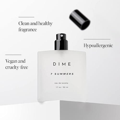 Dime Beauty 7 Summers Perfume for Women, 1.7 oz / 50 ml - Sweet Floral Scent, Clean Fragrance Eau de Toilette, Hypoallergenic - 1.7 Fl Oz (Pack of 1) thumbnail 6