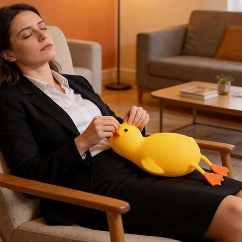 Stretchy Stress Relief Balls ,Duck Squeeze Ball Squishies Fidget Toys for Kids and Adults,Duck Squeeze Ball Squishies Fidget Toy,Party Favors Birthday Gifts thumbnail 5