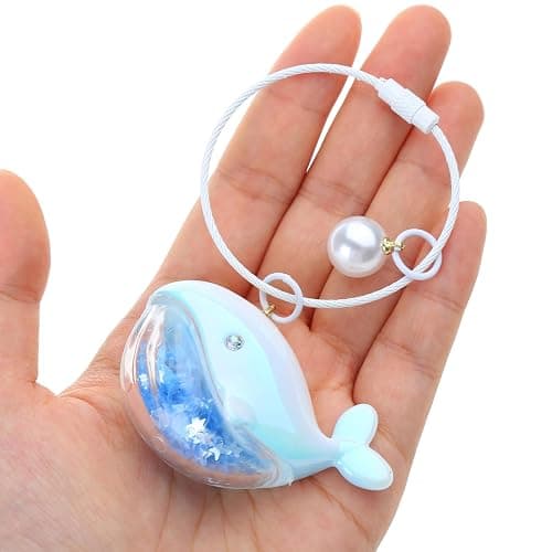 RDTGHY 2 pcs Adorable Dolphin Keychain Wifty Keychain Perfect Couples Gift Cute Fresh Style for Keys Backpacks Luggage Tag Zipper Pull Crafts Party Favors Daily Use Unique Design thumbnail 3
