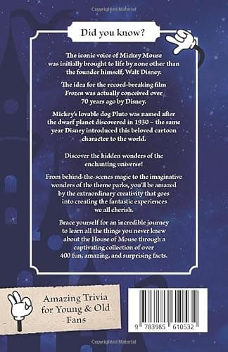 Awesome Facts for Disney Fans – The Unofficial Collection: The Encyclopedia of Secret Knowledge about the Factory of Dreams thumbnail 2