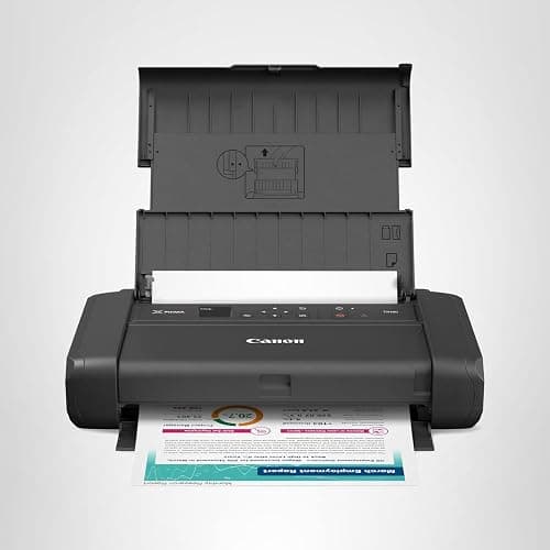 Canon PIXMA TR160 Wireless Portable Lightweight Compact Printer, 50-Sheet Paper Tray and 1.44" Display - Print On-The-Go thumbnail 12