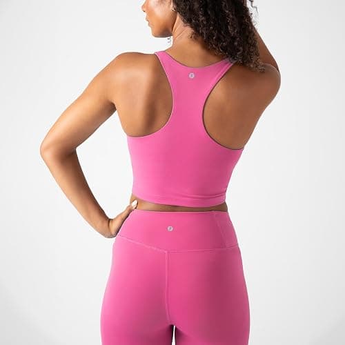YITTY Active Women's UltraLuxe Built-in Bra Tank Top, Athleisure, 4-Way-Stretch thumbnail 2