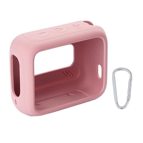 co2CREA Coque en Silicone Compatible avec JBL Go 4 Enceinte Bluetooth | Housse de Protection en Silicone Légère et Portable avec Mousqueton thumbnail 4