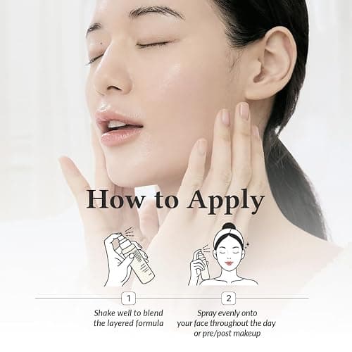 Dr.Althea 345 Relief Cream Mist | Hydrating Facial Mist with Rice Extract | Soothing Care for Sensitive Skin | Vegan Korean Skincare, 2.02 Fl Oz thumbnail 6