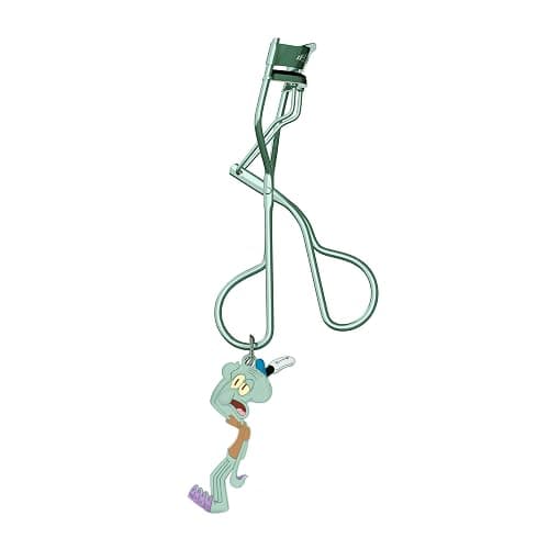 wet n wild Eyelash Curler & Charm, Gentle Silicone Cushion Pad, Curls & Lifts Lashes – Squidward - Image 1