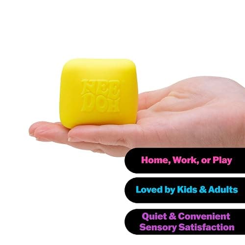 Schylling Needoh Color Change Cube - Sensory Squeeze Toy - Colors May Vary thumbnail 4