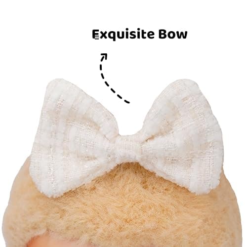 LYBHYQTII Clothes for 17cm Dolls, Premium Handmade Dolls Accessories with Chic Grid Bow Spaghetti-Strap Dress Set, High-End Fashion Outfit for Play & Display - White (No Doll) thumbnail 4