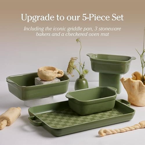 Our Place Mini Griddle Pan - 2 Quart Nonstick Ceramic Sheet Pan & Stovetop Griddle with Handles | Toxin-Free Cast Aluminum | Oven Safe up to 450°F | Sage thumbnail 7