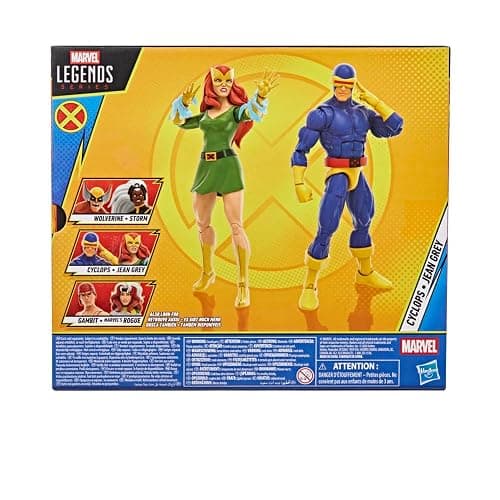 Hasbro - Collectibles - X-Men '97 - Marvel Legends - Cyclops & Jean Grey Action Figure 2-Pack - Collectibles - Multicolor thumbnail 4