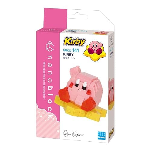 nanoblock Kawada Character Collection Series Kirby of The Stars Micro-Sized Building Block Set thumbnail 6