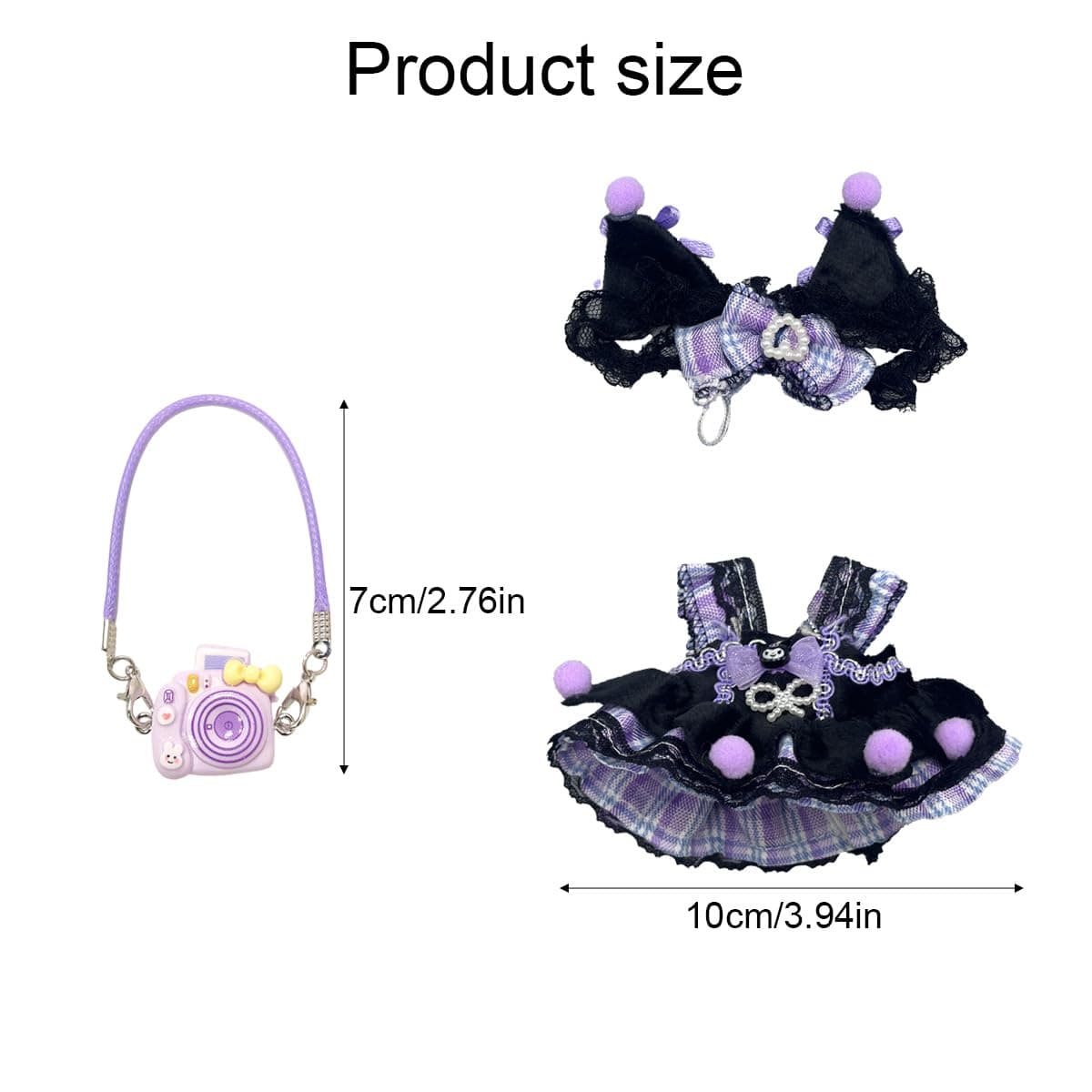 Nabubu Doll Clothes, 17cm, Plush Doll (not included) thumbnail 2