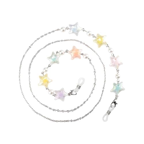 shionreiy Stylish Women's Glasses Chain - Eyeglass & Sunglasses Chains Holder for Around Neck, Eyewear Retainer Strap thumbnail 2