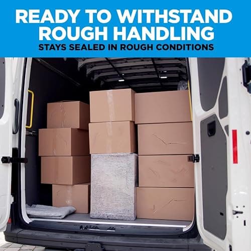 Scotch Heavy Duty Shipping Packing Tape, Clear, Packing Tape for Moving Boxes and Packaging Supplies, 1.88 in. x 22.2 yd., 6 Roll Dispensers, Moving Supplies thumbnail 6