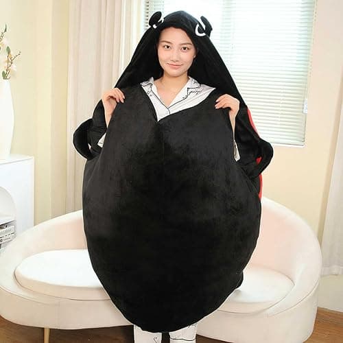 LELEBEAR Giant Wearable Ladybug Pillow, Cute Warm Wearable Ladybug Pillow (60cm/23.7in) thumbnail 3
