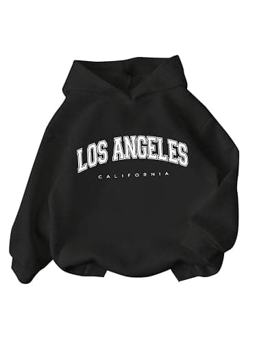 Ecolala Girls Long Sleeve Hooded Sweatshirt Thick Graphic Hoodie Cute Pullovers Tops - Image 1