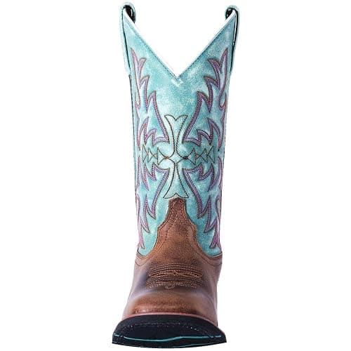 Laredo Womens Vanessa Snip Toe Dress Boots Mid Calf Mid Heel 2-3" - Black, Brown thumbnail 2