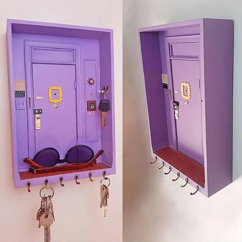 Key Holder，Friends TV Show Merchandise Cute Key Holder for Wall, Entryway, Bathroom, Living Room and Office thumbnail 4