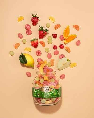 Cavendish & Harvey | Mixed Fruit Hard Candy Drops | 34 Ounce Jar thumbnail 2