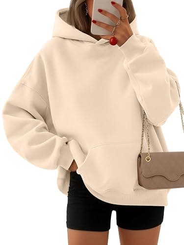 EFAN Womens Hoodies Oversized Sweatshirts Pullover Fleece Sweaters Long Sleeve Winter Fall Outfits Fashion Y2k Clothes - Image 1