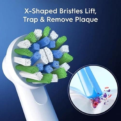 Oral-B Cross Action Electric Toothbrush Replacement Brush Heads, 10 ct. thumbnail 3