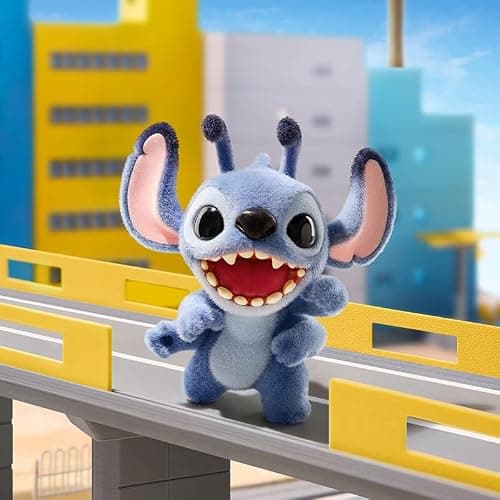 MINISO Disney Stitch Naughty Stitch Series Blind Box Figures, Random Design Collectible Flocked Figures Home Decorations, Holiday Birthday Gifts for Collectors and Fans, Single Box thumbnail 7