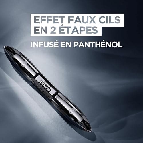 L'Oréal Paris - Mascara Pro XXL Lift - Effet Réhaussement de Cils Professionnel - Technologie Double Brosse - Longue Tenue - Teinte : Noir - 12 ml thumbnail 4