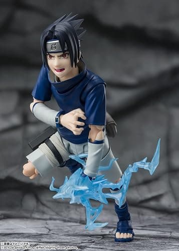 TAMASHII NATIONS - Naruto Shippuden - Sasuke Uchiha-Ninja Prodigy of The Uchiha Clan Bloodline, Bandai Spirits S.H.Figuarts Action Figure thumbnail 6