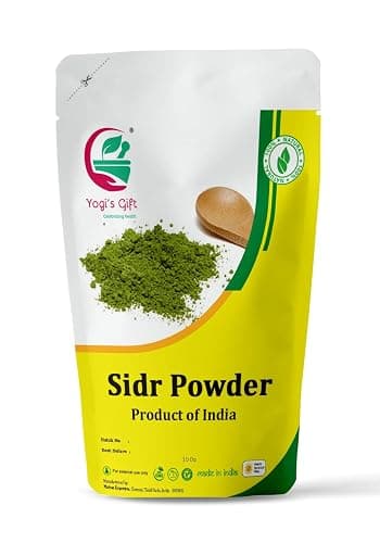 Yogi's Gift Sidr Leaf Powder | Organically Grown Natural Herbal Cleanser & Conditioner | Rejuvenates Hair Follicles (10 Oz) - Image 1