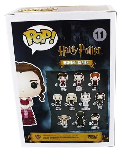 Funko POP Movies: Harry Potter Action Figure - Hermione Granger Yule Ball thumbnail 5