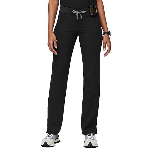 FIGS Kade Cargo Scrub Pants for Women — Classic Fit, Straight Leg, 4 Pockets, Yoga Waistband, Anti-Wrinkle - Image 1