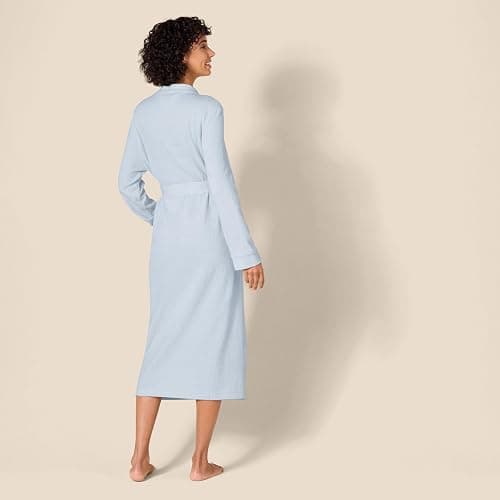 Amazon Essentials Women's Lightweight Waffle Full-Length Robe (Available in Plus Size) thumbnail 3