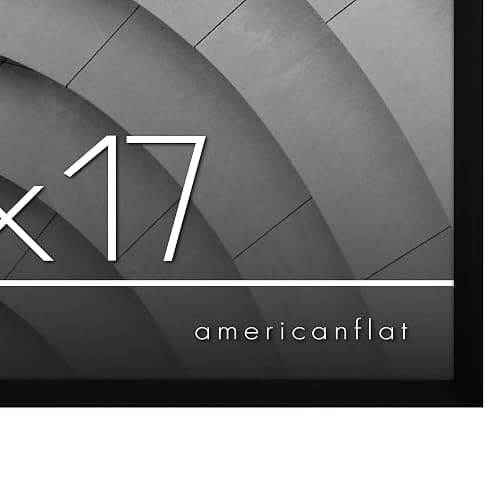 Americanflat 11x17 Picture Frame with Polished Plexiglass - Streamline Collection - Thin Border Picture Frame for Wall Display - Hanging Hardware Included - Black thumbnail 8
