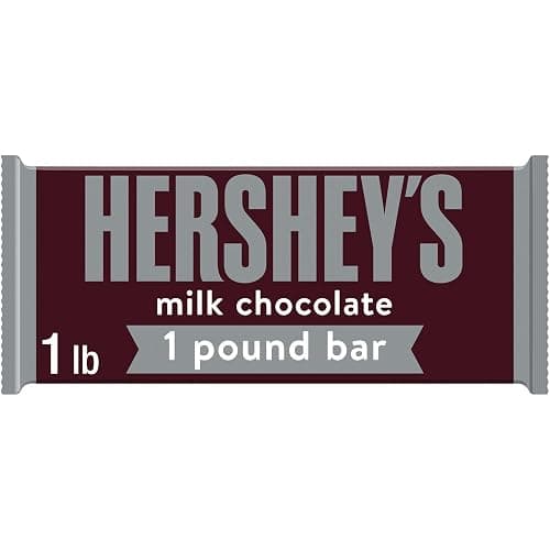 HERSHEY'S Milk Chocolate Candy Gift Bar, 1 lb - Image 1