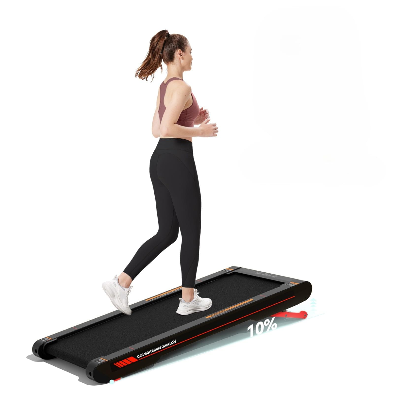 Sperax 3 in 1 Walking Vibration Pad, Under Desk Treadmill with APP, Portable Treadmills for Home, Walking Pad Treadmill with Remote Control - Image 1